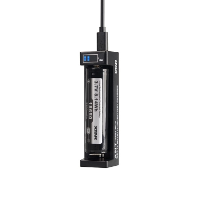 Punjač baterija Li-ion, za 1 komad baterije, USB, XTAR ANT MC1 plus   - Punjači baterija i akumulatora