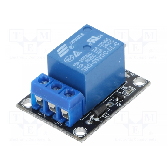 Kompatibilni 5V relej modul, za Arduino Kompatibilni 5V relej modul, za Arduino
