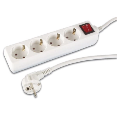 Kabel produžni EMOS, 4 mjesta, 1.5mm2, s prekidačem, 3m - Produžni kabeli Kabel produžni EMOS, 4 mjesta, 1.5mm2, s prekidačem, 3m - Produžni kabeli