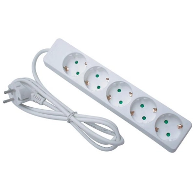Kabel produžni EMOS, 5 mjesta, 1.5mm2, bez prekidača, 1.5m - Produžni kabeli Kabel produžni EMOS, 5 mjesta, 1.5mm2, bez prekidača, 1.5m - Produžni kabeli