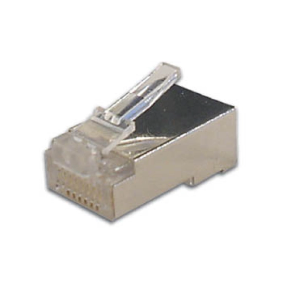 Konektor tel.M. oklopljeni 8-8, RJ45, CAT 6 Konektor tel.M. oklopljeni 8-8, RJ45, CAT 6