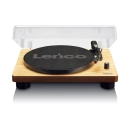 Gramofon LENCO LS-50WD, RCA, USB kodiranje, sa zvučnicima, drveni