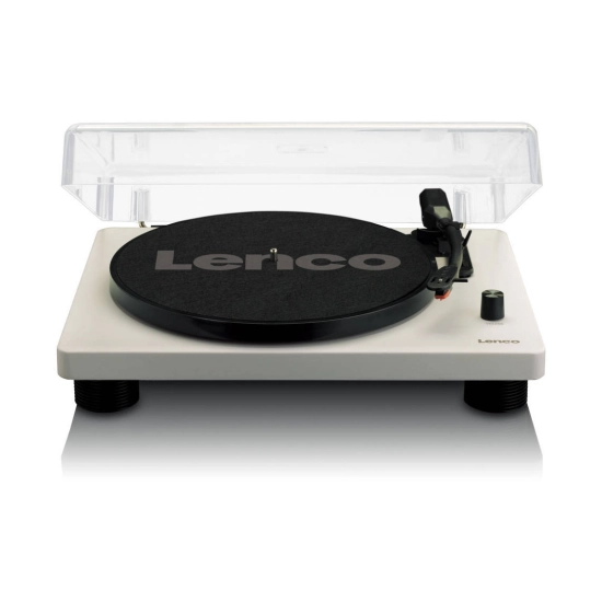 Gramofon LENCO LS-50GY, RCA, USB kodiranje, sa zvučnicima, sivi