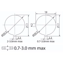 Prekidač VAGA OKRUGLI ZELENI 16A 12V DC 23mm