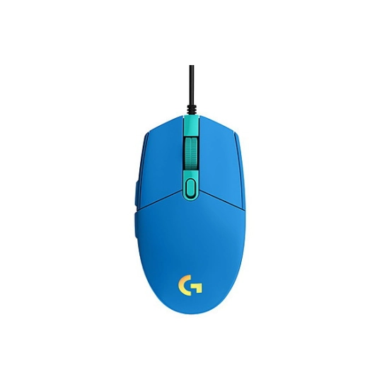 Miš LOGITECH G102 Lightsync, optički, 8000 DPI, plavi