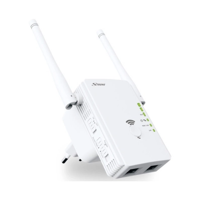 Repeater STRONG Universal 300 Mbit/s, 2 antene   - Pun pogodak!