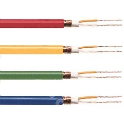 Kabel TASKER C260, mikrofonski, 2x0.25, crveni   - Tasker