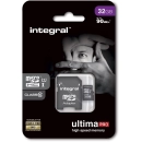 Memorijska kartica INTEGRAL UltimaPro, micro SDHC/XC, 32GB, INMSDH32G10-90U1, Class 10 UHS-I