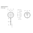 PIEZO BUZZER STALNI+PULS ton, 12VDC 