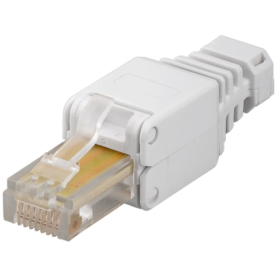 Konektor tel.M. 8-8 polni, RJ-45, CAT 5E, bez alata   - Konektori