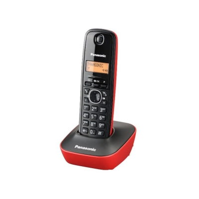 Telefon PANASONIC KX-TG1611FXR, bežični, crveni - Fiksni telefoni Telefon PANASONIC KX-TG1611FXR, bežični, crveni - Fiksni telefoni