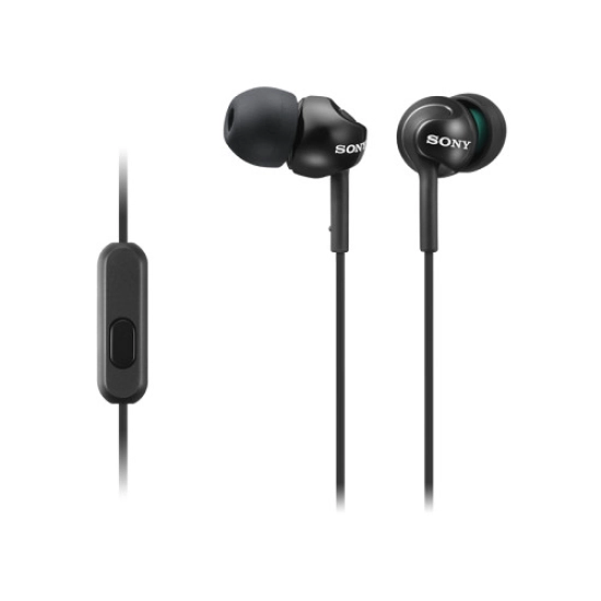 Slušalice SONY MDR-EX15AP, žičane, In-Ear, 3.5mm, crne