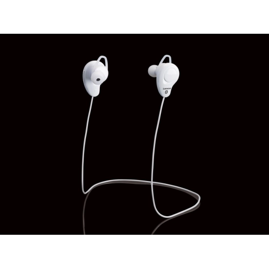 Slušalice LENCO EPB-015 WH, in-ear, bežične, bluetooth, bijele