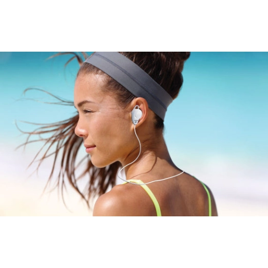 Slušalice LENCO EPB-015 WH, in-ear, bežične, Bluetooth, bijele