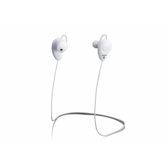 Slušalice LENCO EPB-015 WH, in-ear, bežične, bluetooth, bijele