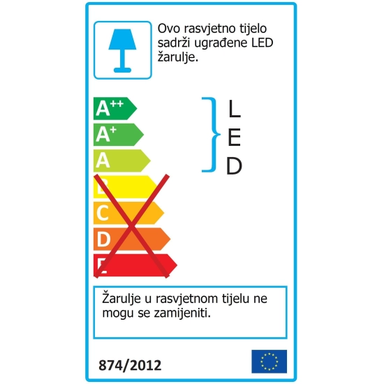 Svjetiljka LED magnetna, 3W COB LED, ABS, Camelion SL5240N