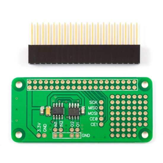 ADC-DAC Pi konverter shield za Raspberry