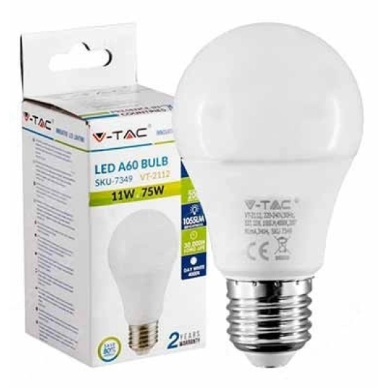 Žarulja LED E27 11W, 4000K, neutralno svjetlo, V-tac 7349 Žarulja LED E27 11W, 4000K, neutralno svjetlo, V-tac 7349