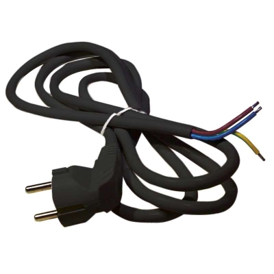 Kabel mrežni 3x1.5 EMOS, s utikačem, 5m, crni - Produžni kabeli Kabel mrežni 3x1.5 EMOS, s utikačem, 5m, crni - Produžni kabeli