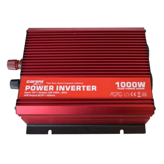 Adapter 12V > 220V 2000/1000 W, USB A, utičnica sa pinom, Geti