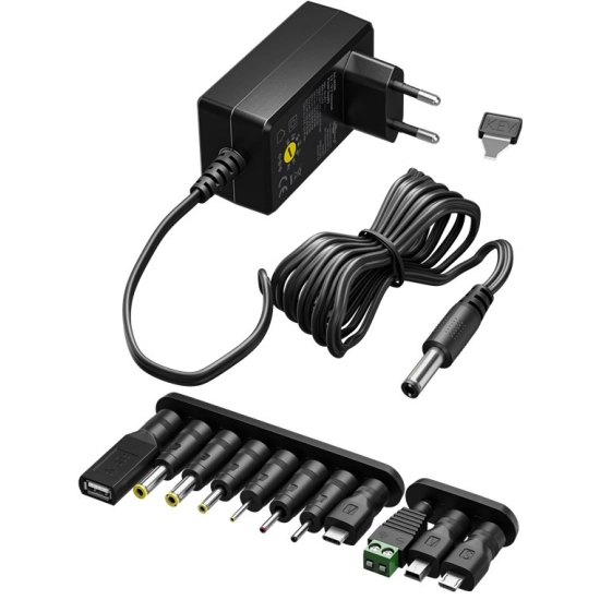 Adapter GOOBAY, switch. DC 5V-15V, 2,4A Adapter GOOBAY, switch. DC 5V-15V, 2,4A