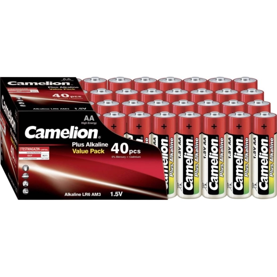 Baterija alkalna Camelion 1.5V AA kutija 40 kom 