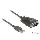 Kabel DELOCK, USB 2.0 Type-A na serijski port RS-232 DB9 61364/61460