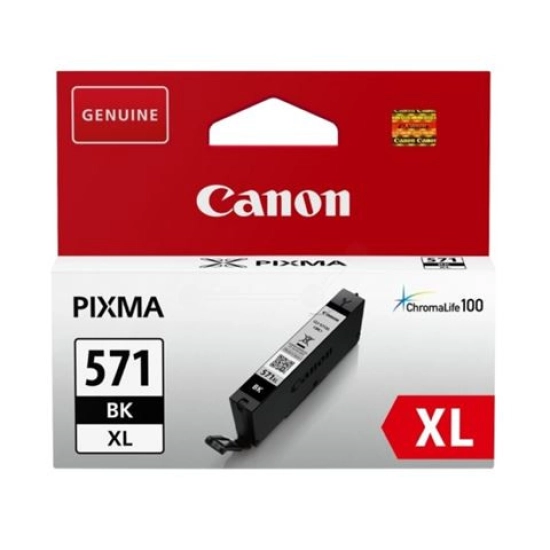 Tinta CANON PGI-570Bk XL, crna, za Pixma MG5750/MG5751/MG5752/MG5753/MG6850/MG6851/MG6852/MG6853/MG7750/MG7751/MG7752/MG7753/TS5050/TS5055/TS5053/TS5051/TS6050/TS6052/TS6051/TS8050/TS8051/TS805x
