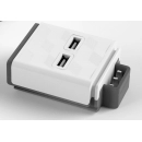 Dodatni modul za produžni kabel POWERCUBE, 2xUSB priključnica, 2.4A, 5VDC