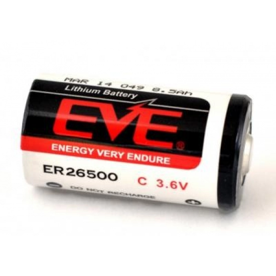 Baterija litijeva 3,6V  C-veličina 8,5Ah, EVE ER26500 S/STD