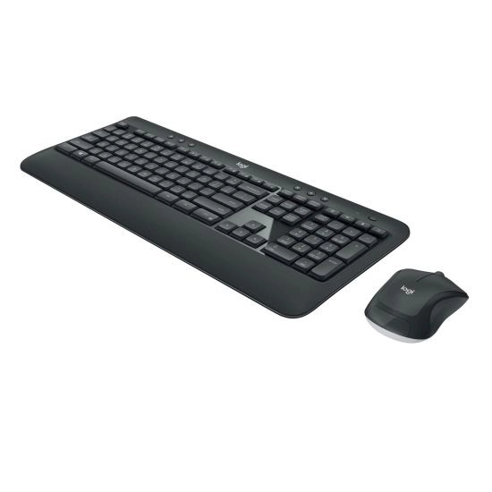 Tipkovnica + miš LOGITECH MK540, bežična, crna, USB A
