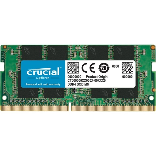 Memorija 8GB, CRUCIAL CT8G4SFS824A, DDR4, 2400MHz CL17 SRx8