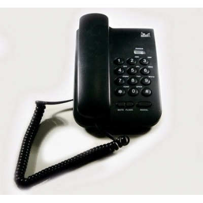 Telefon MEANIT ST 100, žičani, crni   - Fiksni telefoni