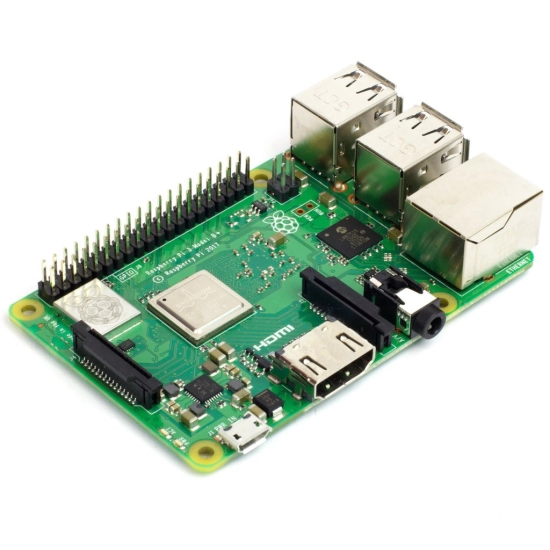 Raspberry Pi 3 model B+, 1GB RAM, WiFi, Bluetooth onboard