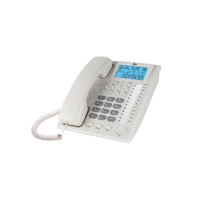 Fiksni telefoni MEANIT ST 200, žičani, bijeli
