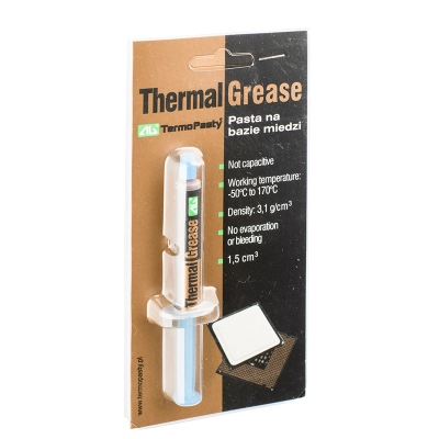 Silikonska pasta  1,5g, TERMOVODLJIVA, AG COPPER, AG Termopasty   - Rebrasta hladila i pribor
