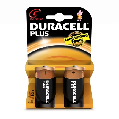 Baterija alkalna basic poluamerican,LR14, K2 MN 1400 Duracell   - Jednokratne baterije