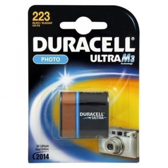 Baterija litijeva DL223 ,CRP2, 6V Duracell