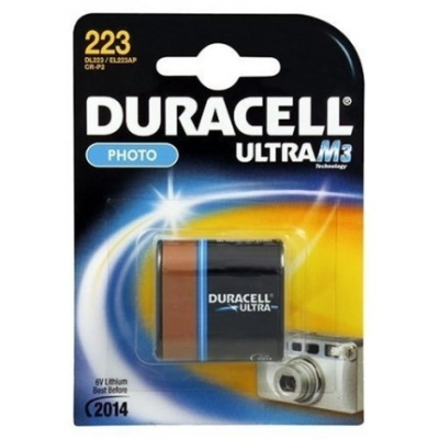 Baterija litijeva DL223 ,CRP2, 6V Duracell   - Litijeve baterije