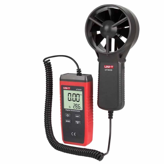 Instrument anemometar 0 ~ 30 m/s, UT-363 S, Uni-trend