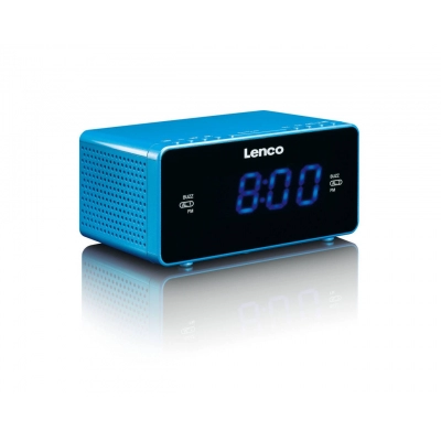 Radio budilica LENCO CR-520, plava   - Radio prijemnici