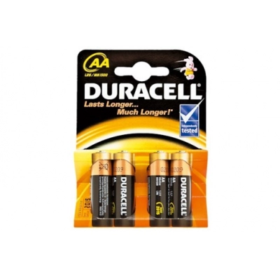 Baterija alkalna basic AA MN 1500-K4  Duracell   - Jednokratne baterije