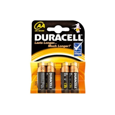 Baterija alkalna basic Duracell AA MN 1500-K4 4 kom   - Jednokratne baterije