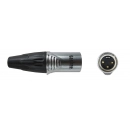 Konektor XLR 3-Pin (m) za kabel PROFI TASKER SPMGS3XLR-N BLACK