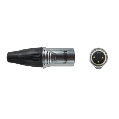 Konektor XLR 3-Pin (m) za kabel PROFI TASKER SPMGS3XLR-N BLACK   - Tasker