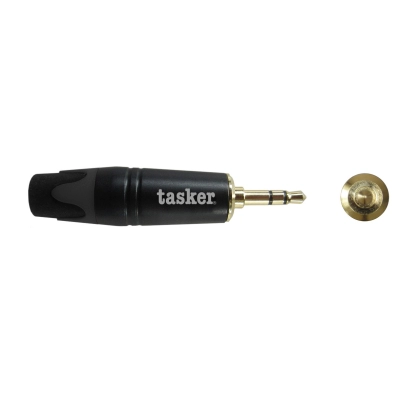Konektor 3.5mm TRS (m) za kabel PROFI SP82 GB3,5S-N TASKER BLACK   - Tasker