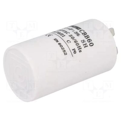 kondenzator za motor 20uF 450V ±5% CBB60A-20/450