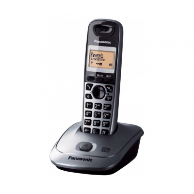 Telefon PANASONIC KX-TG2511FXM, bežični, sivi metalik   - Panasonic