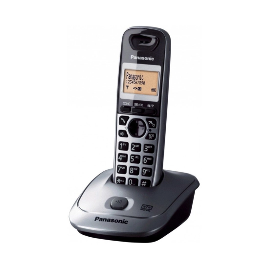 Telefon PANASONIC KX-TG2511FXM, bežični, sivi metalik Telefon PANASONIC KX-TG2511FXM, bežični, sivi metalik