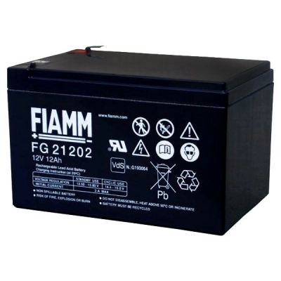Baterija akumulatorska FIAMM FG 21202, 12V, 12Ah, F6.3, 151x98x94 mm   - Akumulatorske baterije